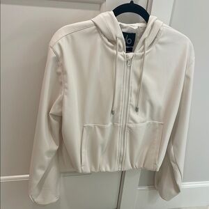 White Women's Hooded Jacket
